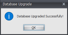 Database Upgrade