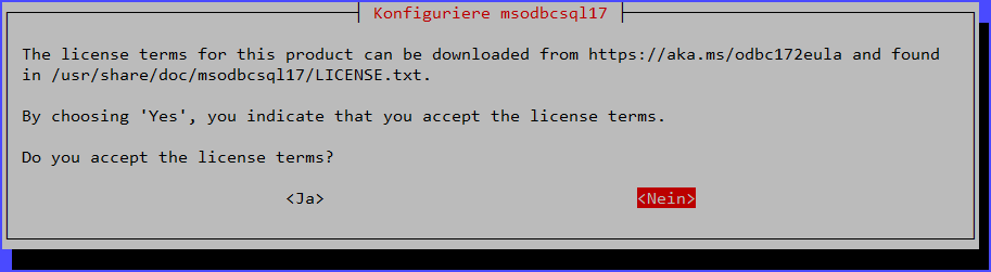 Installing the Microsoft ODBC Driver for SQL Server on Debian Linux with Saltstack