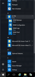 Start menu