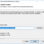 Choose Install Location