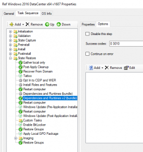 MDT Task Sequence