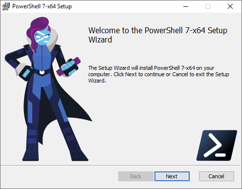 Download and install latest Release of PowerShell