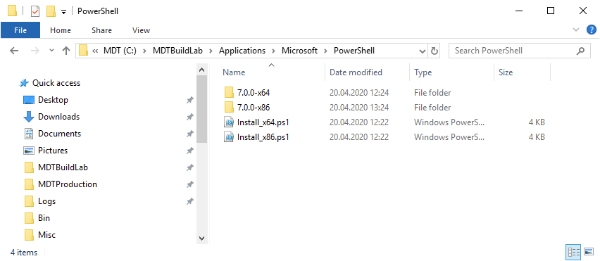 C:\MDTBuildLab\Applications\Microsoft\PowerShell