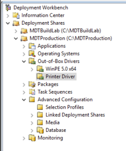 Deployment Workbench folder