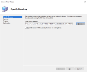 Import Drivers